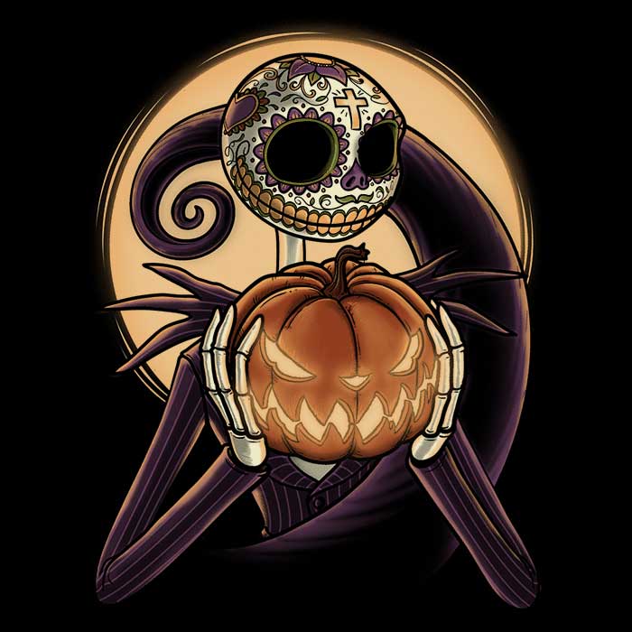 Tony Centeno's Sugar Skellington Women's Fashionable T-Shirts