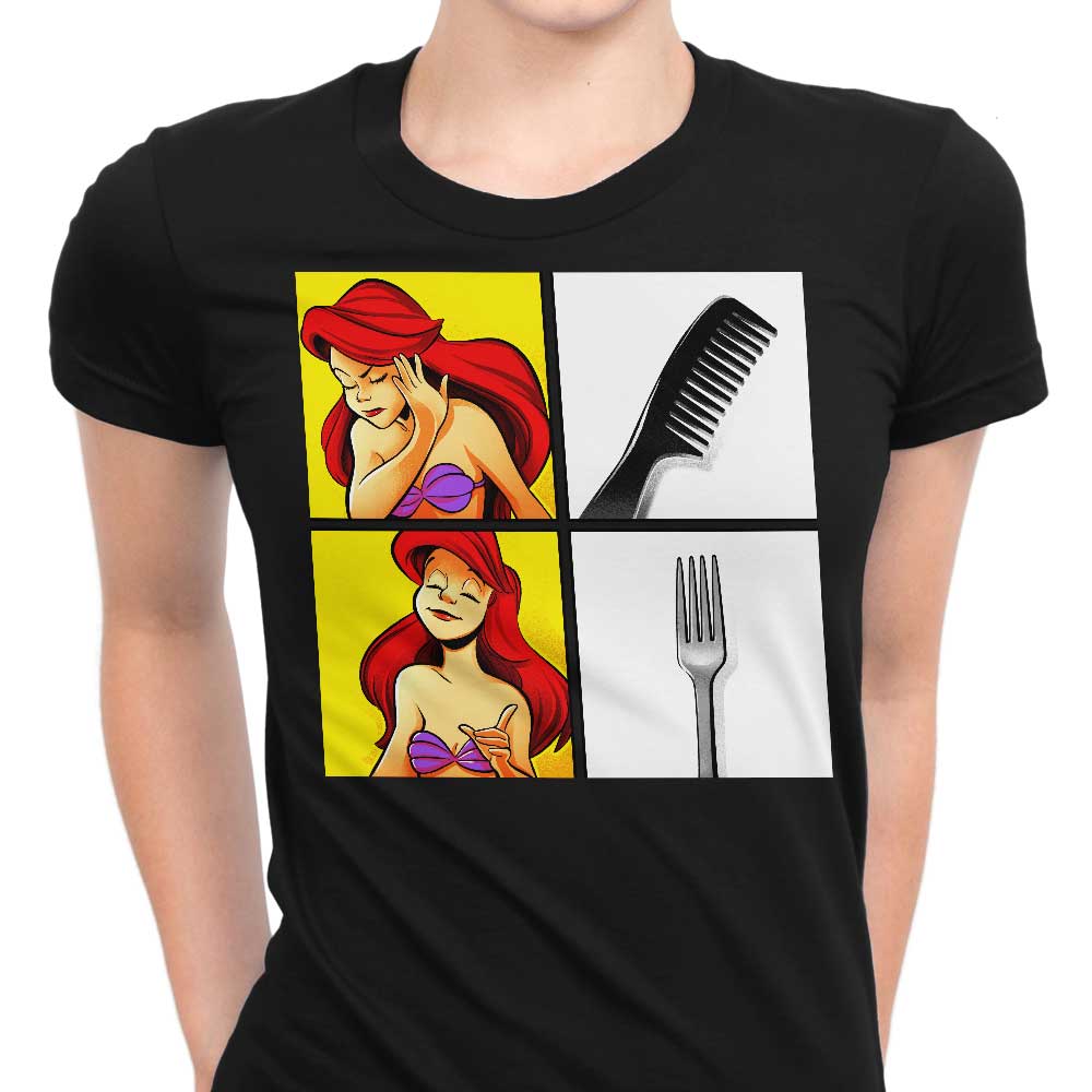 Alemaglia's Mermaid - Approved Women's T - Shirts in Various Sizes