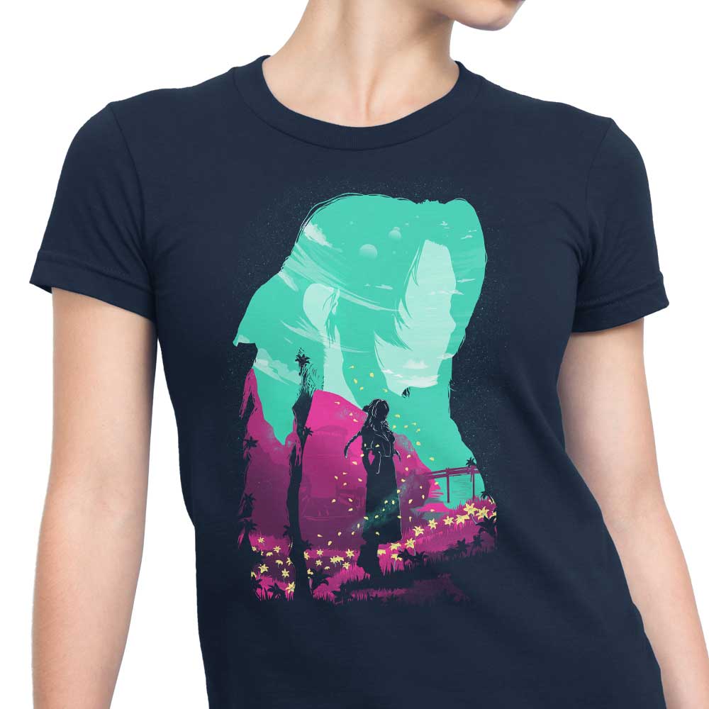 Donnie Illustrations' Women's Last Ancient Landscape T-Shirts Collection