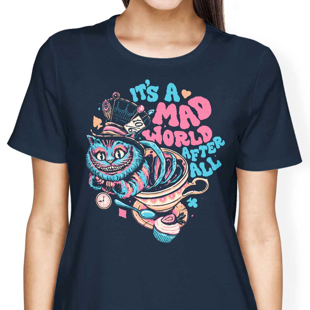 Mad World Cat Brand Women's Fashion Apparel - T-Shirts and Premium T-Shirts