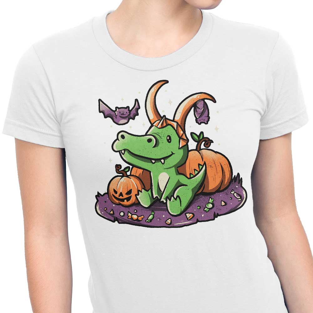 Spooky Alligator Women's Fashion Apparel - T-Shirts and Premium T-Shirts