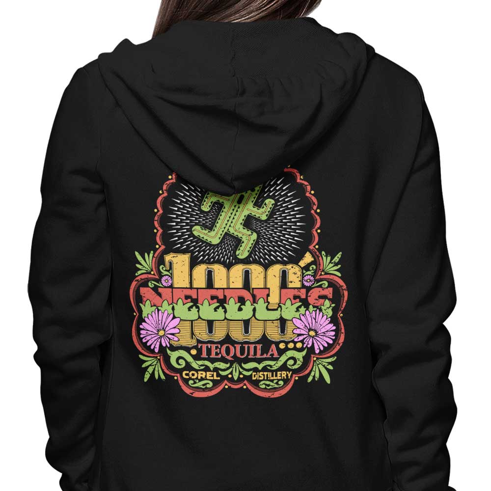 1000 Needles Tequila Branded Hooded Sweatshirt