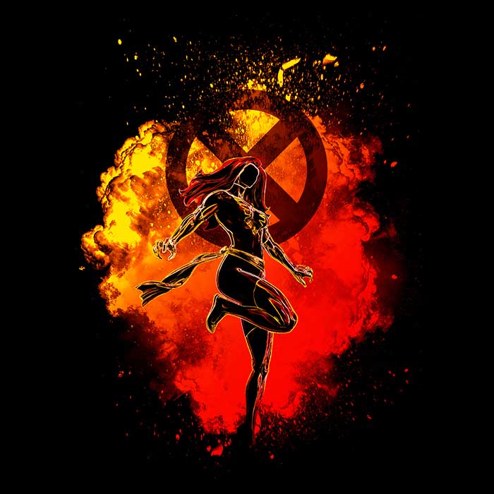 Donnie Illustrations' Phoenix-inspired Women's Fashion Apparel