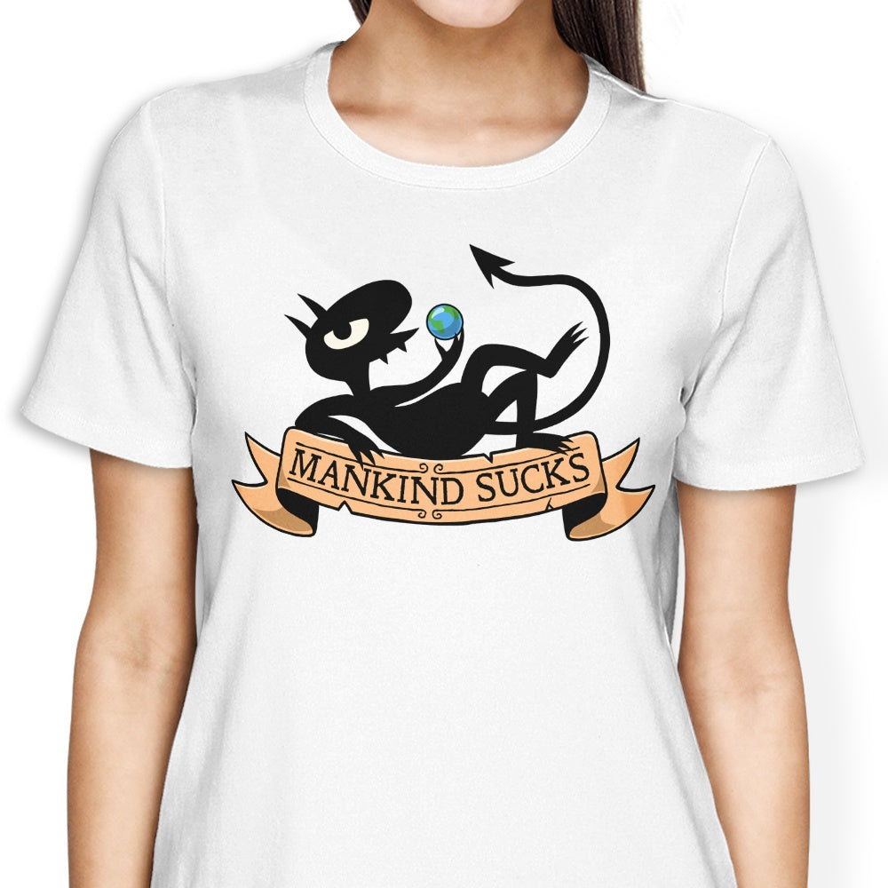 Geekydog's 'Humanity Sucks' Women's Comfortable Apparel Collection