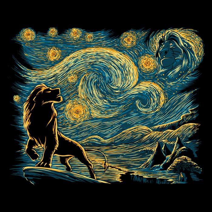 Ddjvigo's Starry King - Stylish Women's T-Shirts in Various Sizes