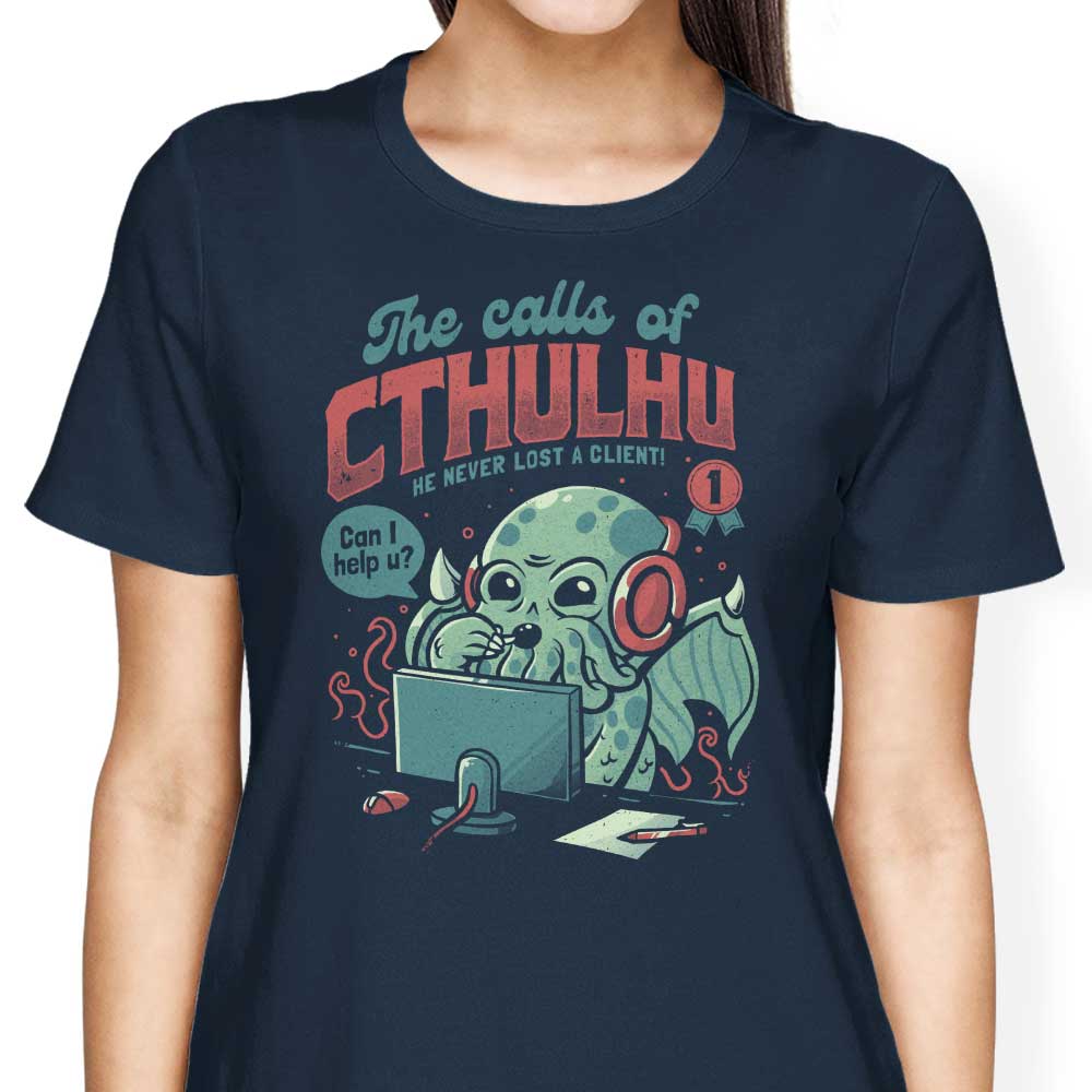 Eerie Cthulhu Calls - Stylish Women's T-Shirts Collection