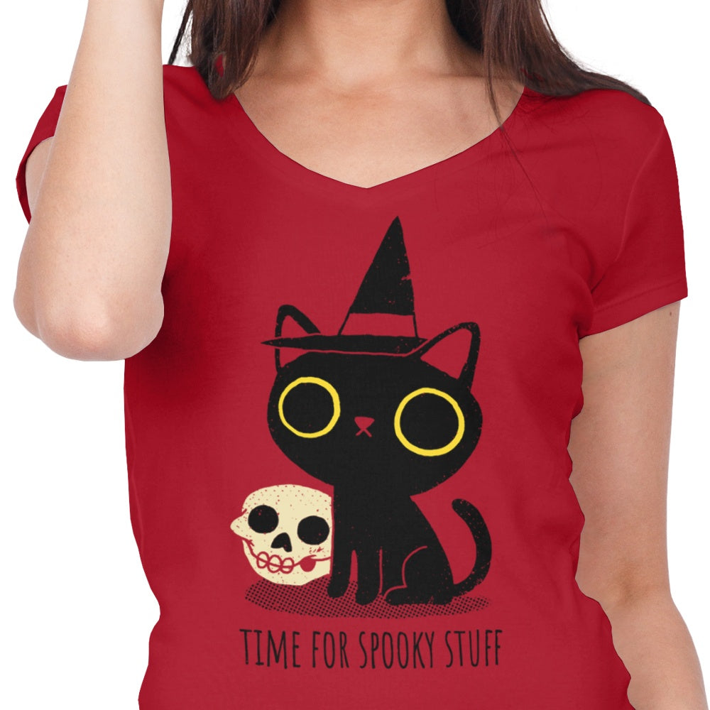 Spooky Season Women's V-Neck T-Shirt