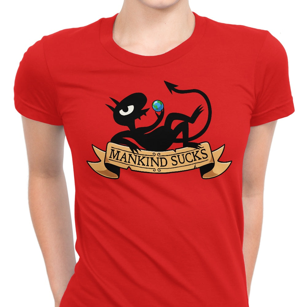 Geekydog's 'Humanity Sucks' Women's Comfortable Apparel Collection