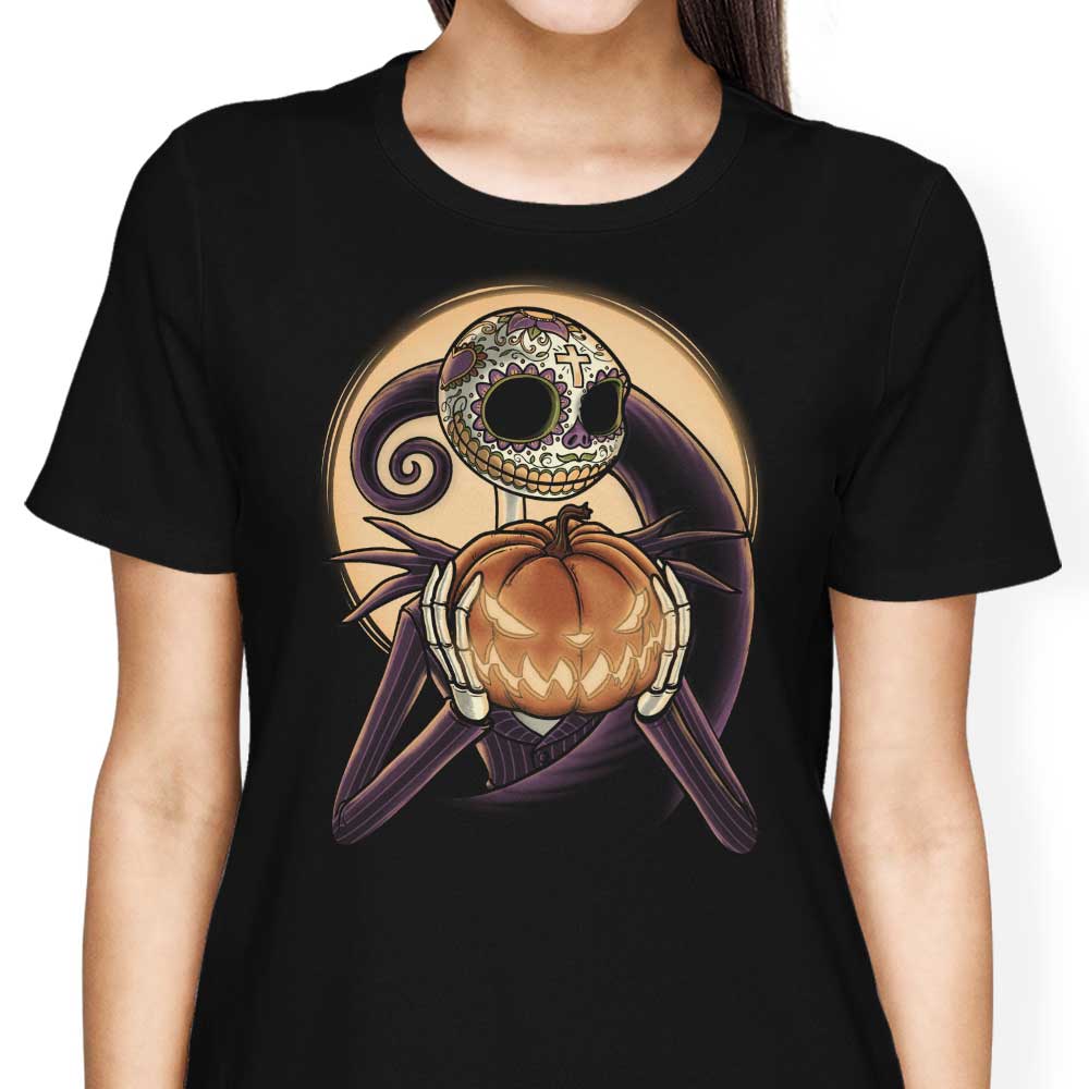 Tony Centeno's Sugar Skellington Women's Fashionable T-Shirts