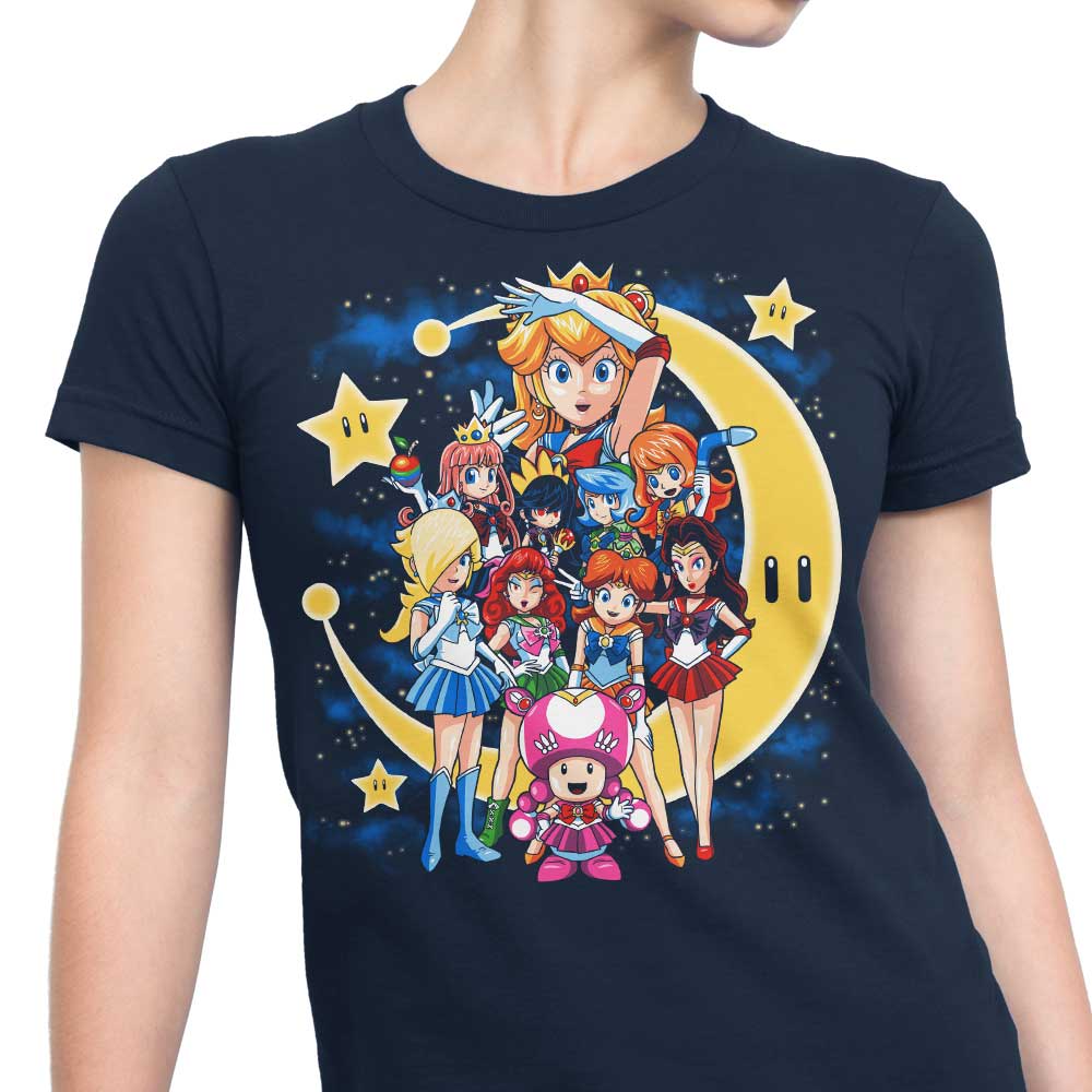 Prime Premne Design Women's Sailor Mushroom T-Shirts in Various Sizes
