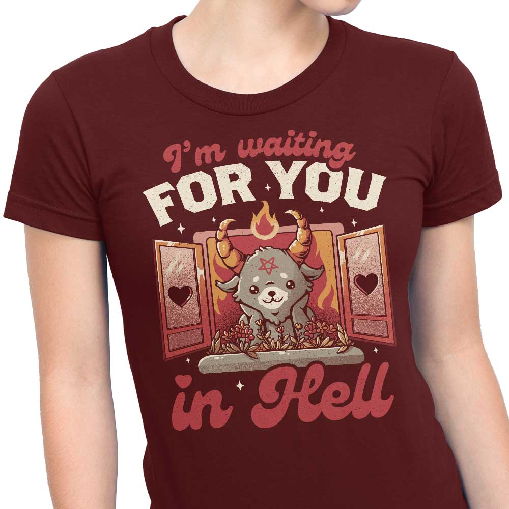 Elegant Women's T-Shirts - 'Waiting for You' Collection