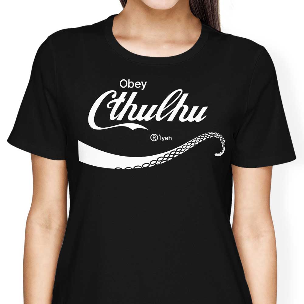 Obey Cthulhu Women's Clothing - T-Shirts and Premium T-Shirts