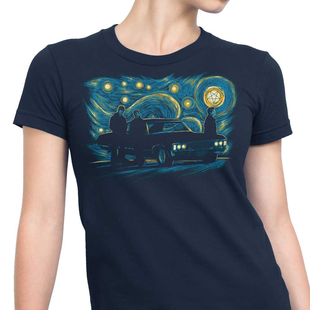Starry Winchesters Women's Fashion Apparel - Trendy T-Shirts