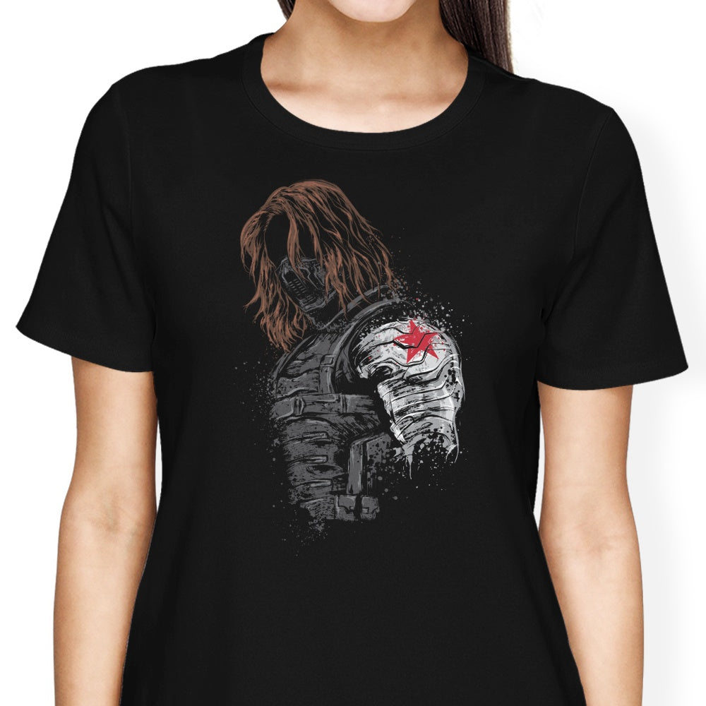 Ladies' Winter Soldier-themed Apparel Collection: T-Shirts for Women