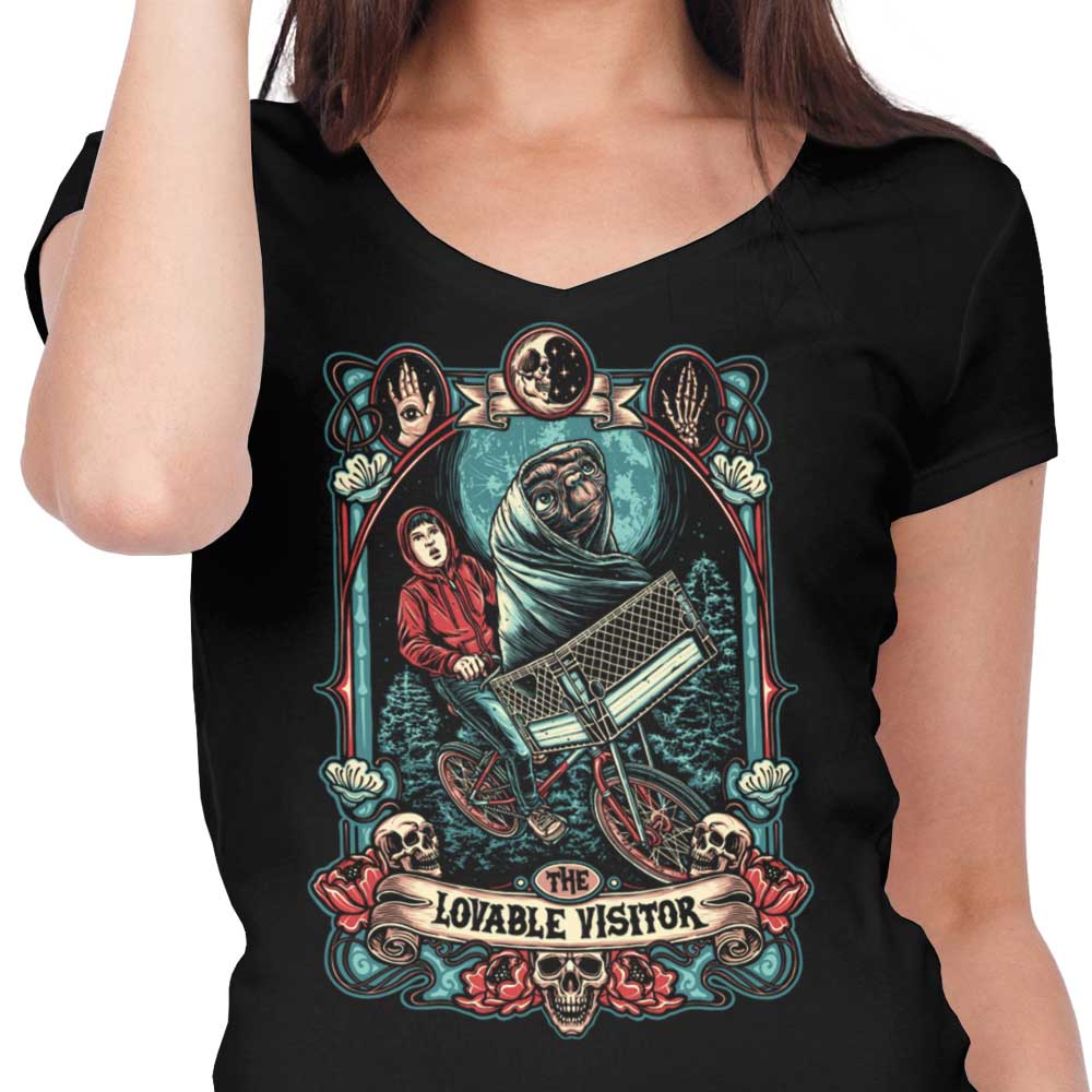 The Adorable Female V - Neck Visitor's Top