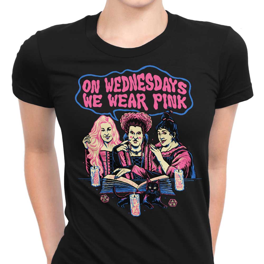 Pink Women's Apparel Inspired by 'Witches Wear Pink'