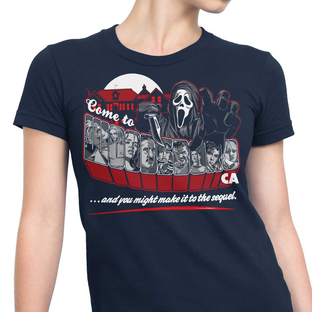 Women's Fashion Apparel - 'Come to Woodsboro' Collection