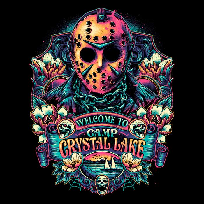 Glitchygorilla's 'Welcome to Camp Crystal Lake' Women's Clothing Collection