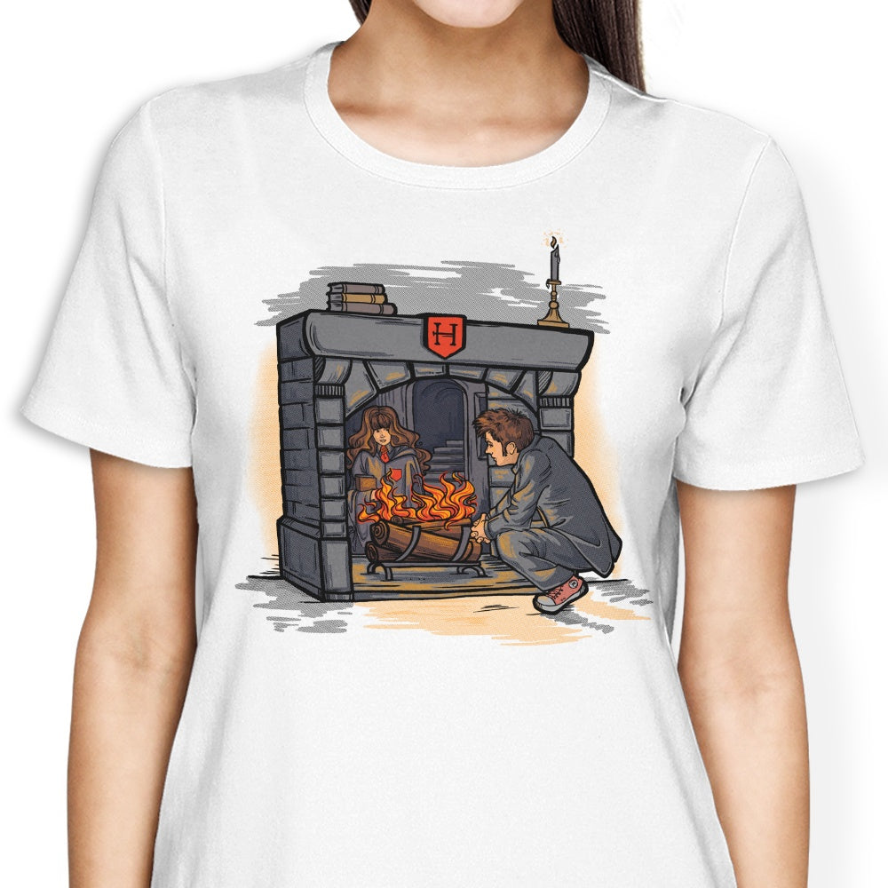 Enchanting 'The Witch in the Fireplace' Women's Apparel Collection