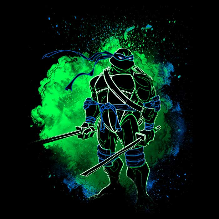 Donnie Illustrations' 'Soul of the Katanas' Women's V-Neck