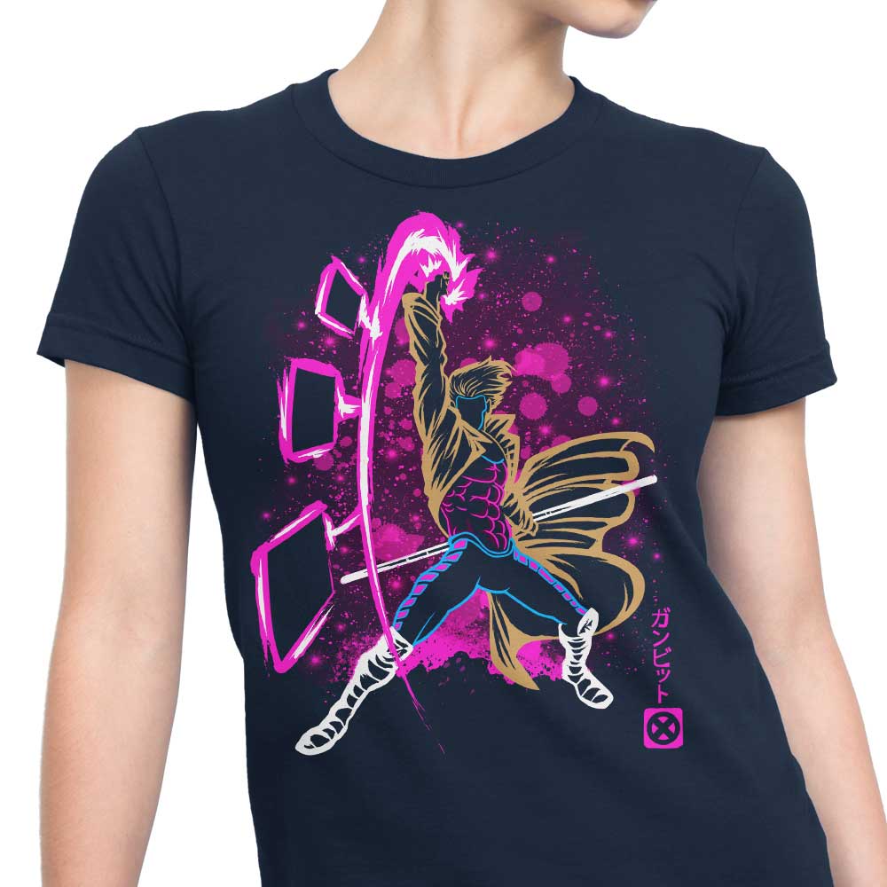 Soulkr's Kinetic Card - Stylish Women's Apparel Including T-Shirts and Premium T-Shirts