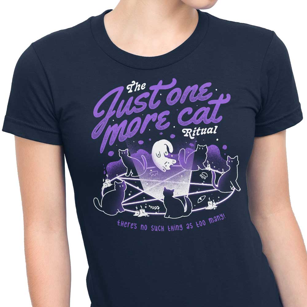 Just One More Cat Women's Clothing Apparel