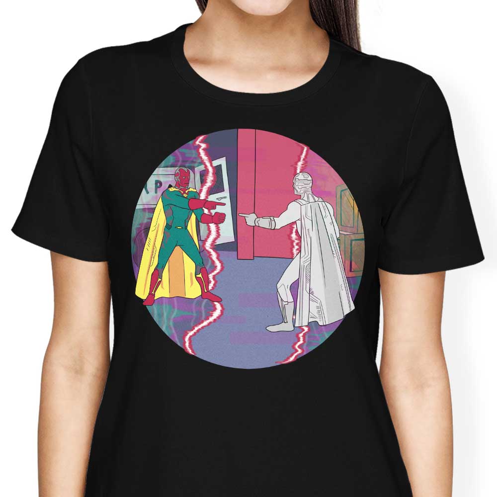 MarianoSan's Two Visions - Stylish Women's T - Shirts in Various Sizes