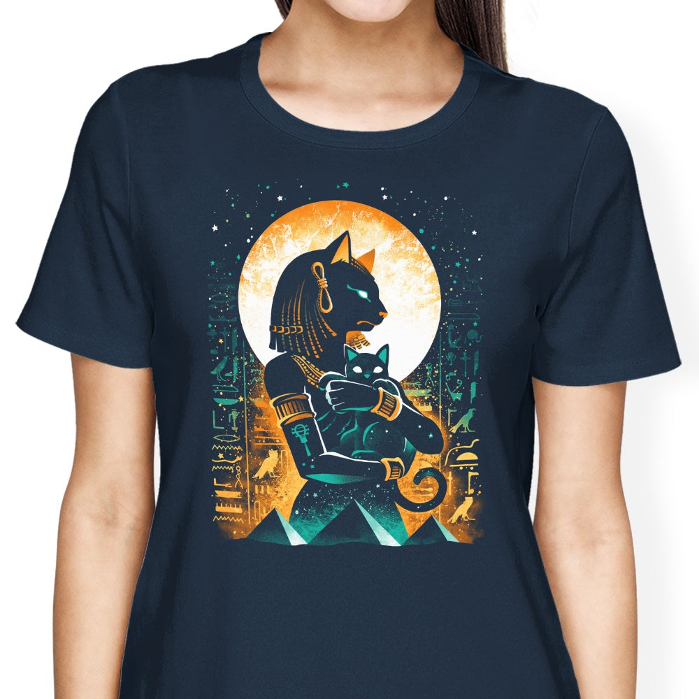 Stylish Women's 'Goddess of Cats' Apparel from Alemaglia