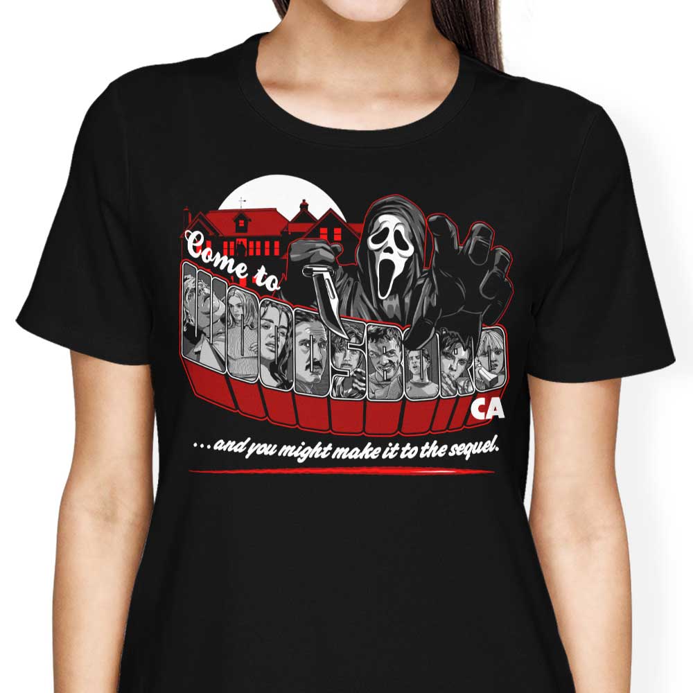 Women's Fashion Apparel - 'Come to Woodsboro' Collection
