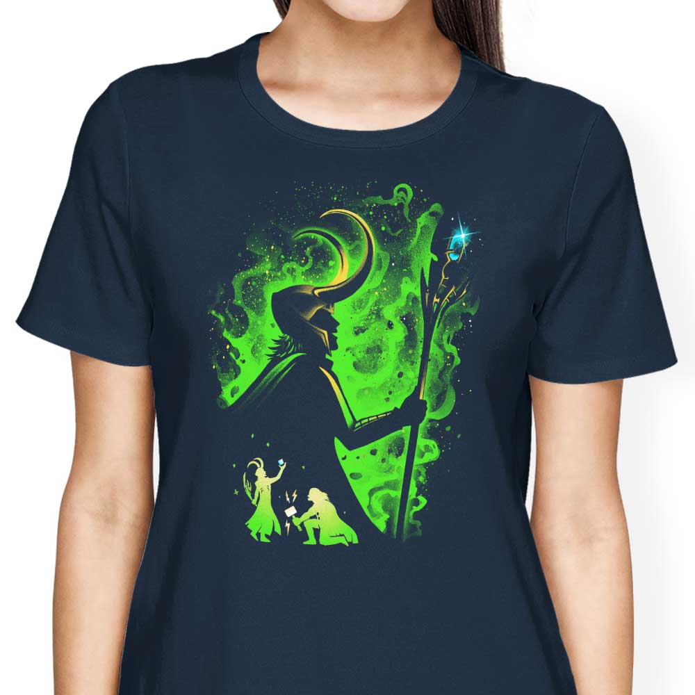 Alemaglia's Mischievous Viking Women's T - Shirts Collection