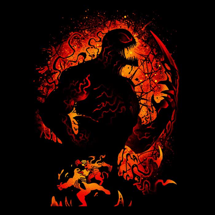 Women's V-Neck T-Shirt of Insanity and Vengeance