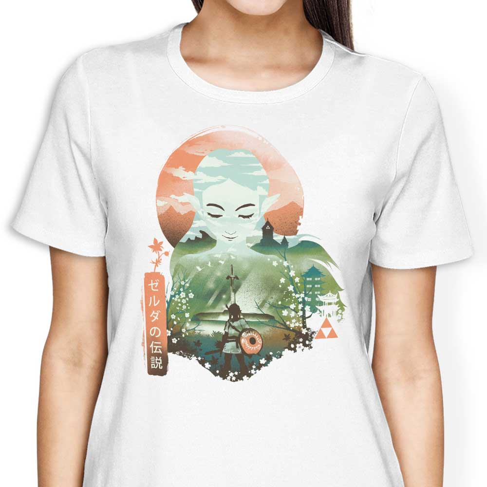 Ukiyo-e Inspired Women's Fashion Apparel - T-Shirts and Premium T-Shirts