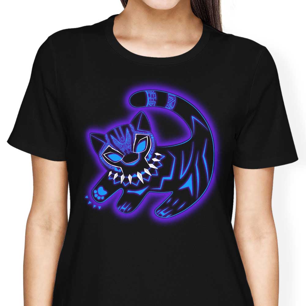 The Radiant Panther King Women's Fashion Apparel - T-Shirts and Premium T-Shirts