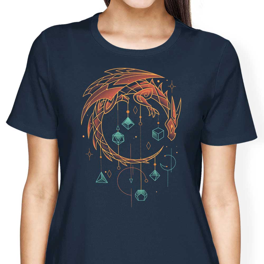 Women's Draconic-themed Dice Keeper Apparel