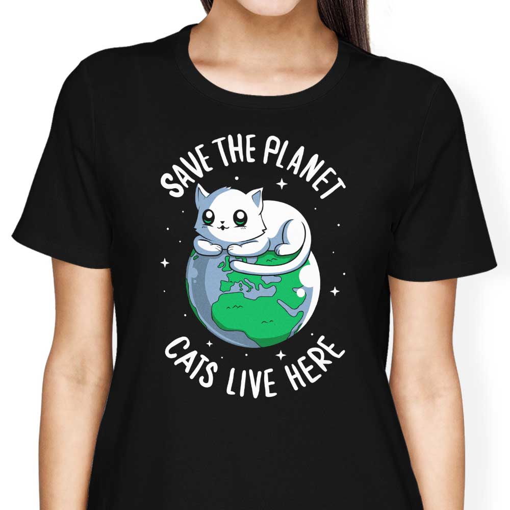 Typhoonic Art's Women's Clothing - Cats Live Here Collection