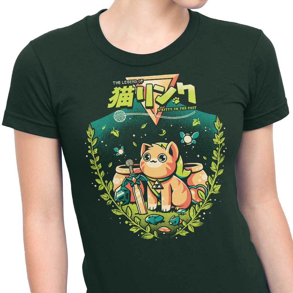 Women's Retro - Inspired Cat - Themed Apparel - A Cat to the Past