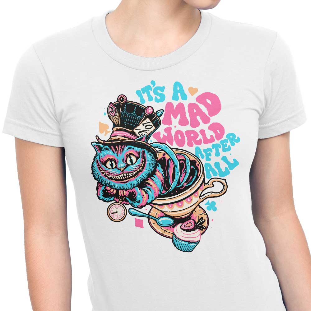 Mad World Cat Brand Women's Fashion Apparel - T-Shirts and Premium T-Shirts