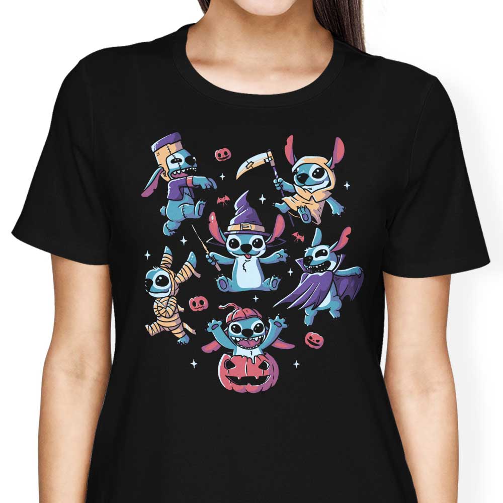 Halloween-themed Women's Clothing Experiments - T-Shirts and Premium T-Shirts