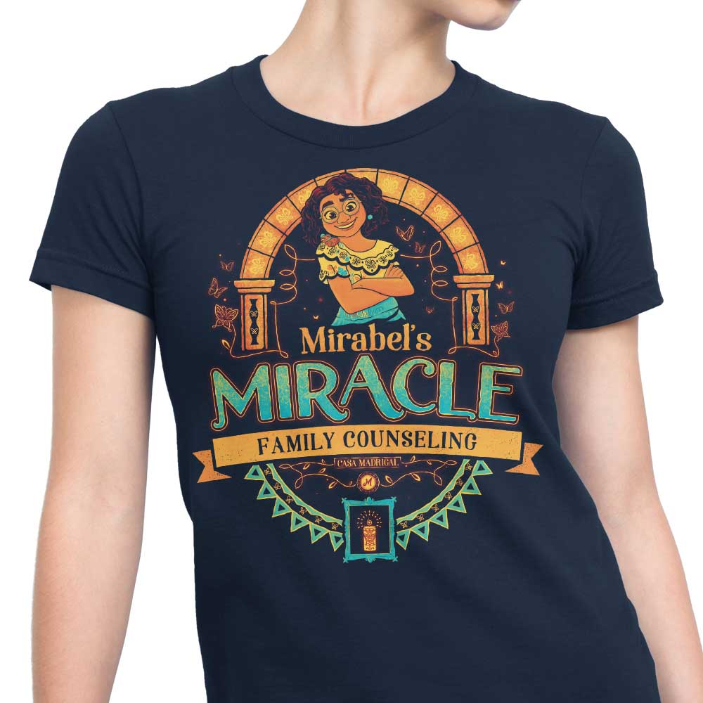 Miracle Family Counseling Brand Women's Fashionable Apparel - T-Shirts and Premium T-Shirts