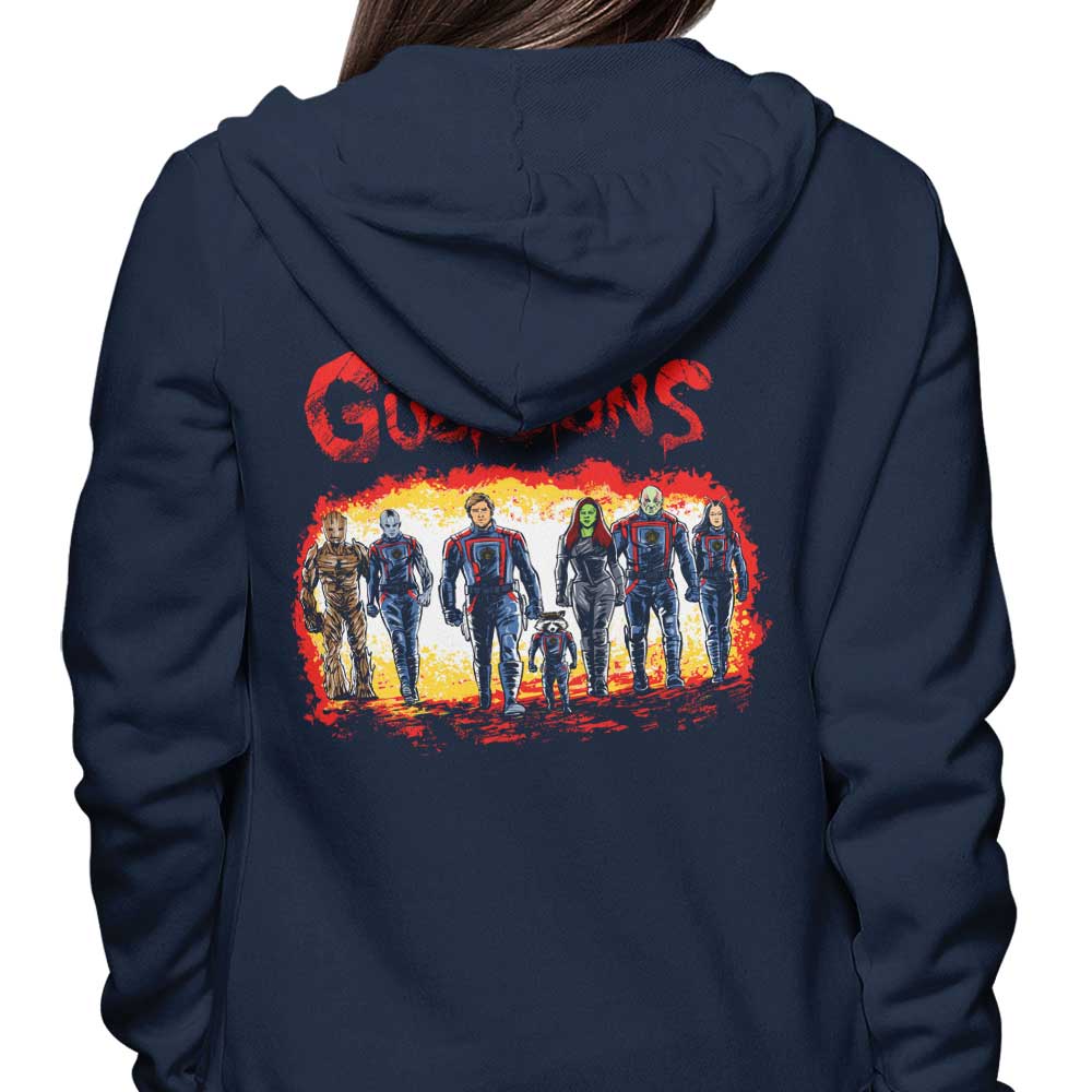 Zascanauta's The Guardians Branded Zip Up and Pullover Hoodies