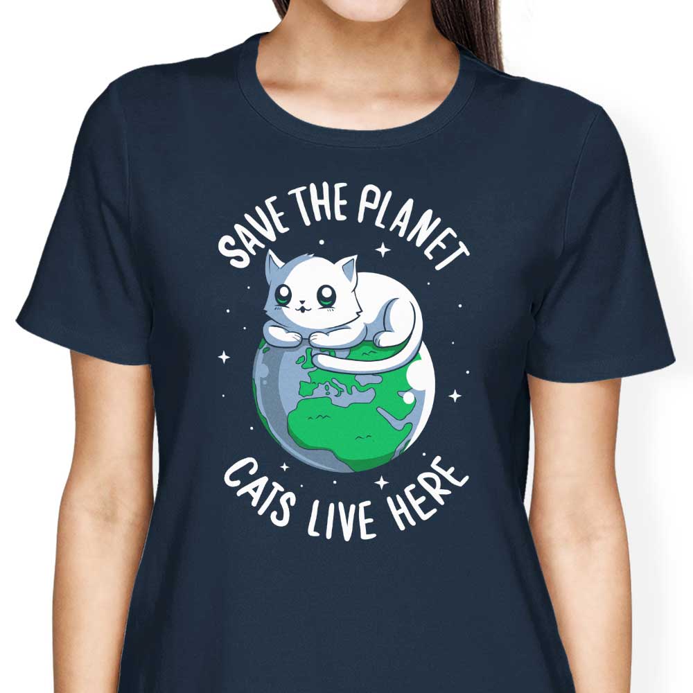 Typhoonic Art's Women's Clothing - Cats Live Here Collection
