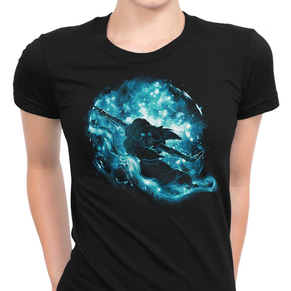 Kharmazero's Space Water Women's Comfortable Cotton T-Shirts