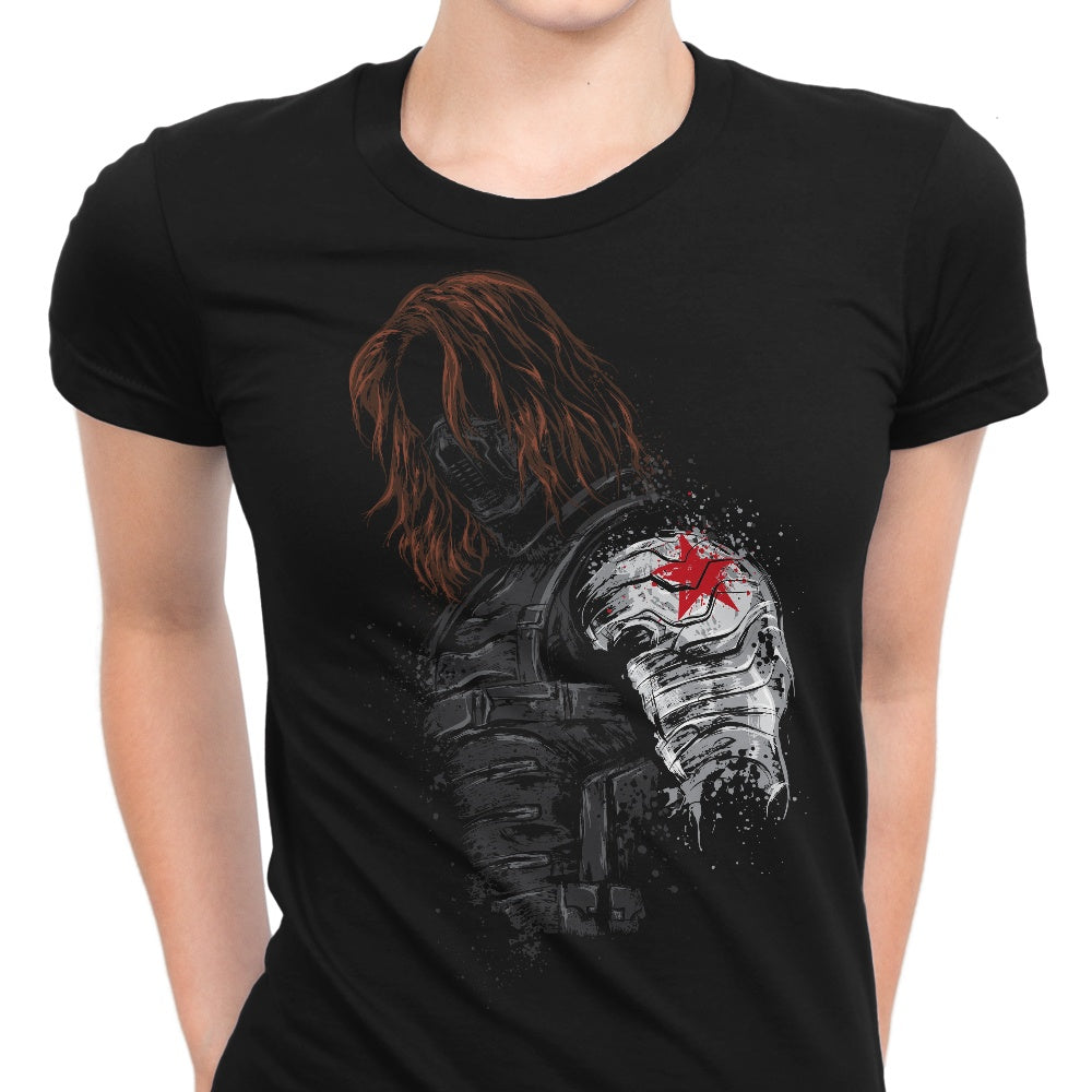 Ladies' Winter Soldier-themed Apparel Collection: T-Shirts for Women