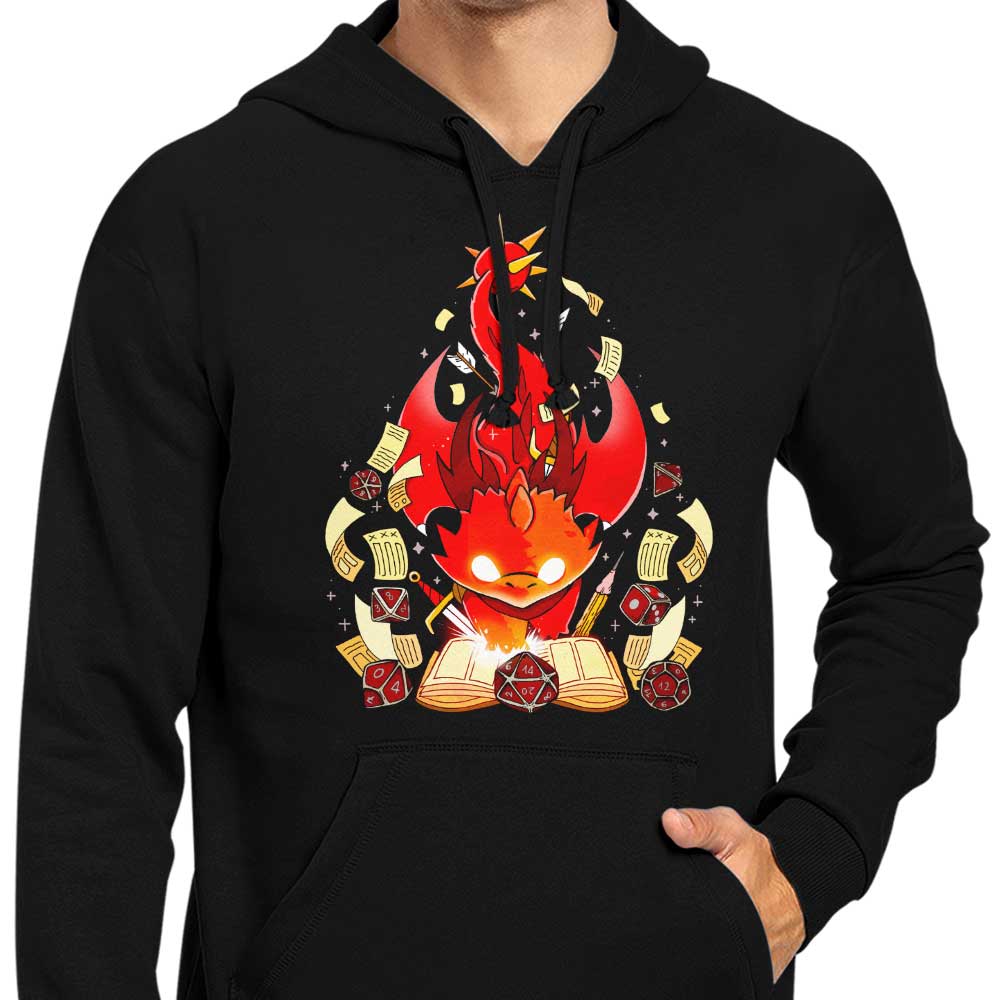 Dragon Dice Themed Zip Up and Pullover Hoodie Set