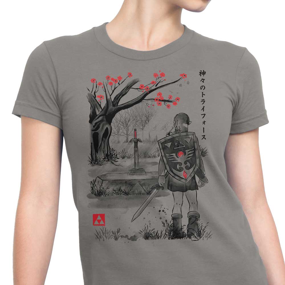 An Elegant Sumi - e Inspired Women's Apparel by Dr. Monekers