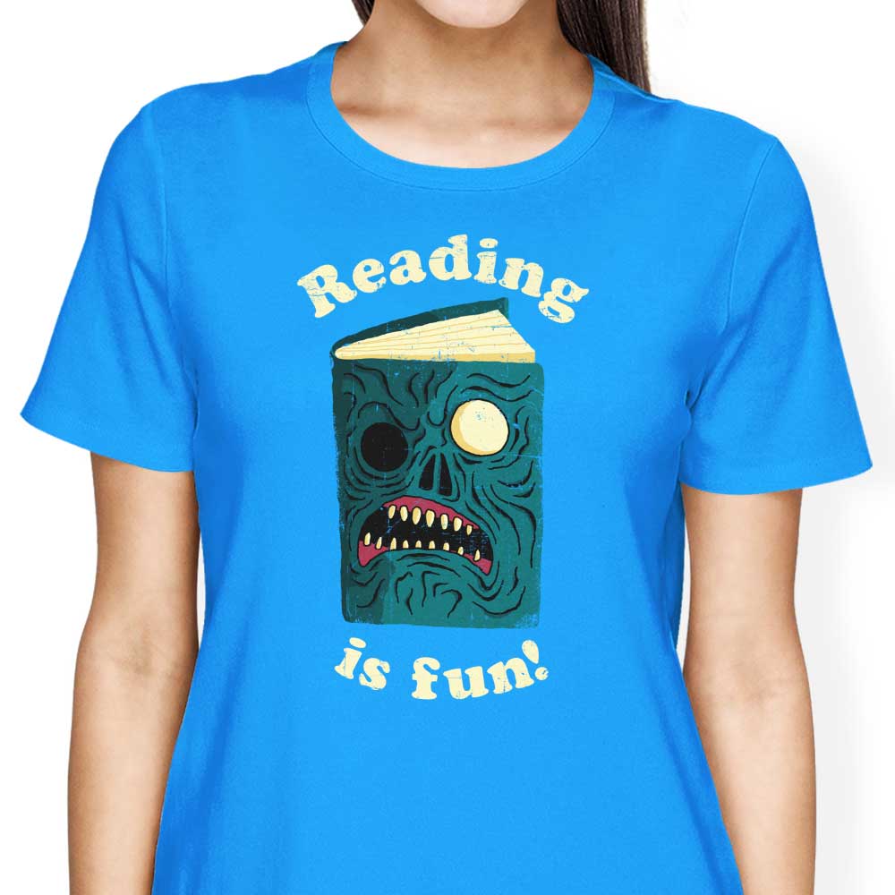 Reading Enthusiast Women's Fashionable Apparel