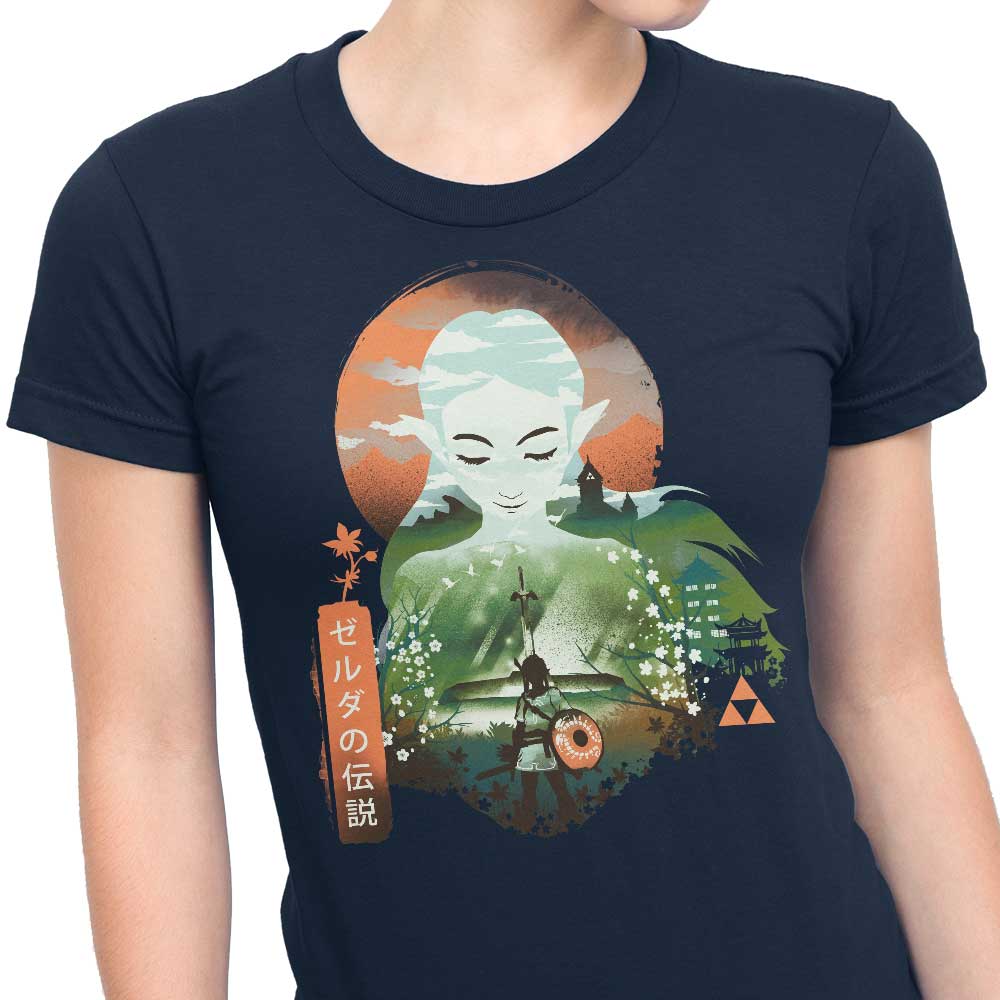 Ukiyo-e Inspired Women's Fashion Apparel - T-Shirts and Premium T-Shirts