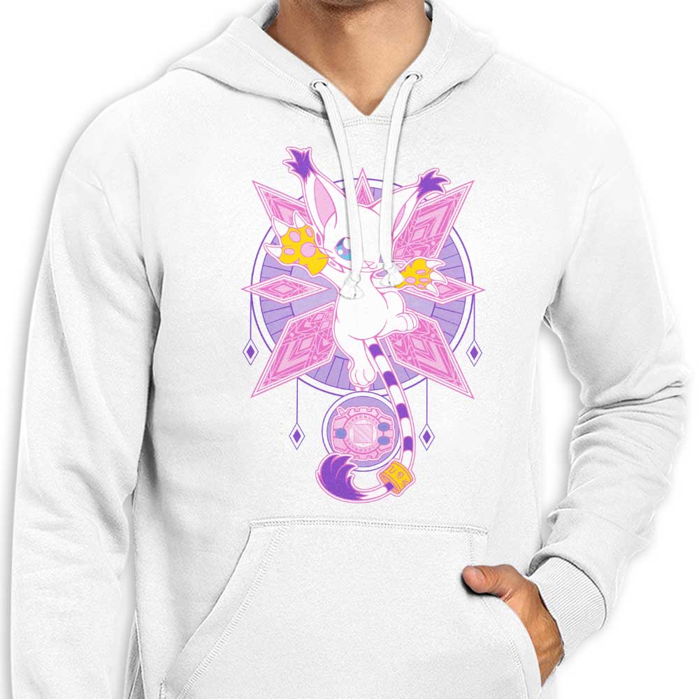 Stylish Crest of Light-themed Hoodie by Chocolate Raisin Fury