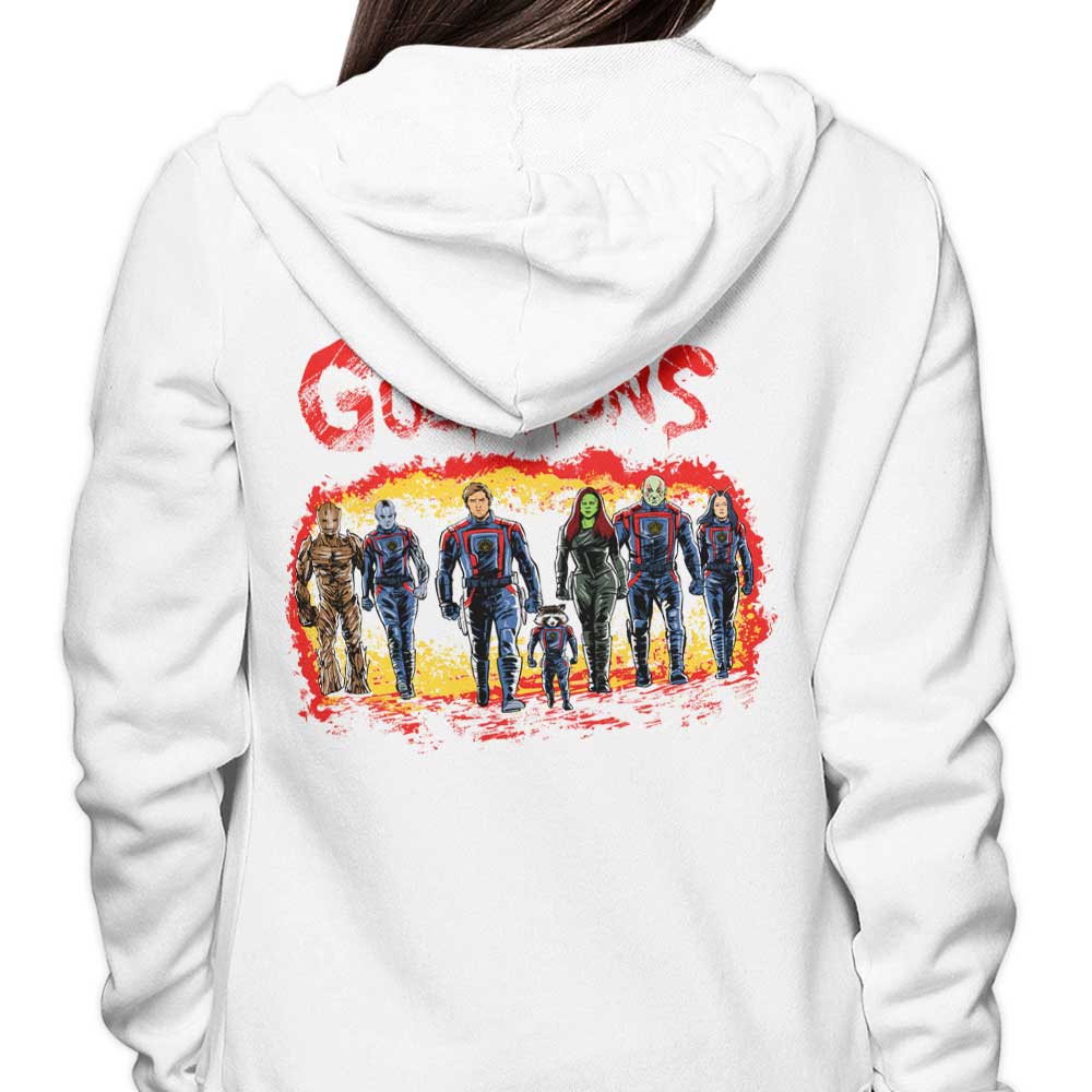 Zascanauta's The Guardians Branded Zip Up and Pullover Hoodies