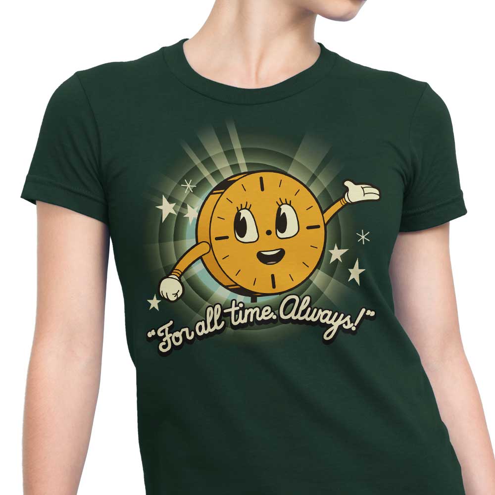 Harebrained Women's Apparel - That's All The Time We Have T-Shirts